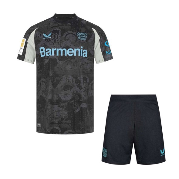 Camiseta Bayer 04 Leverkusen Tercera equipo Niño 2024-25